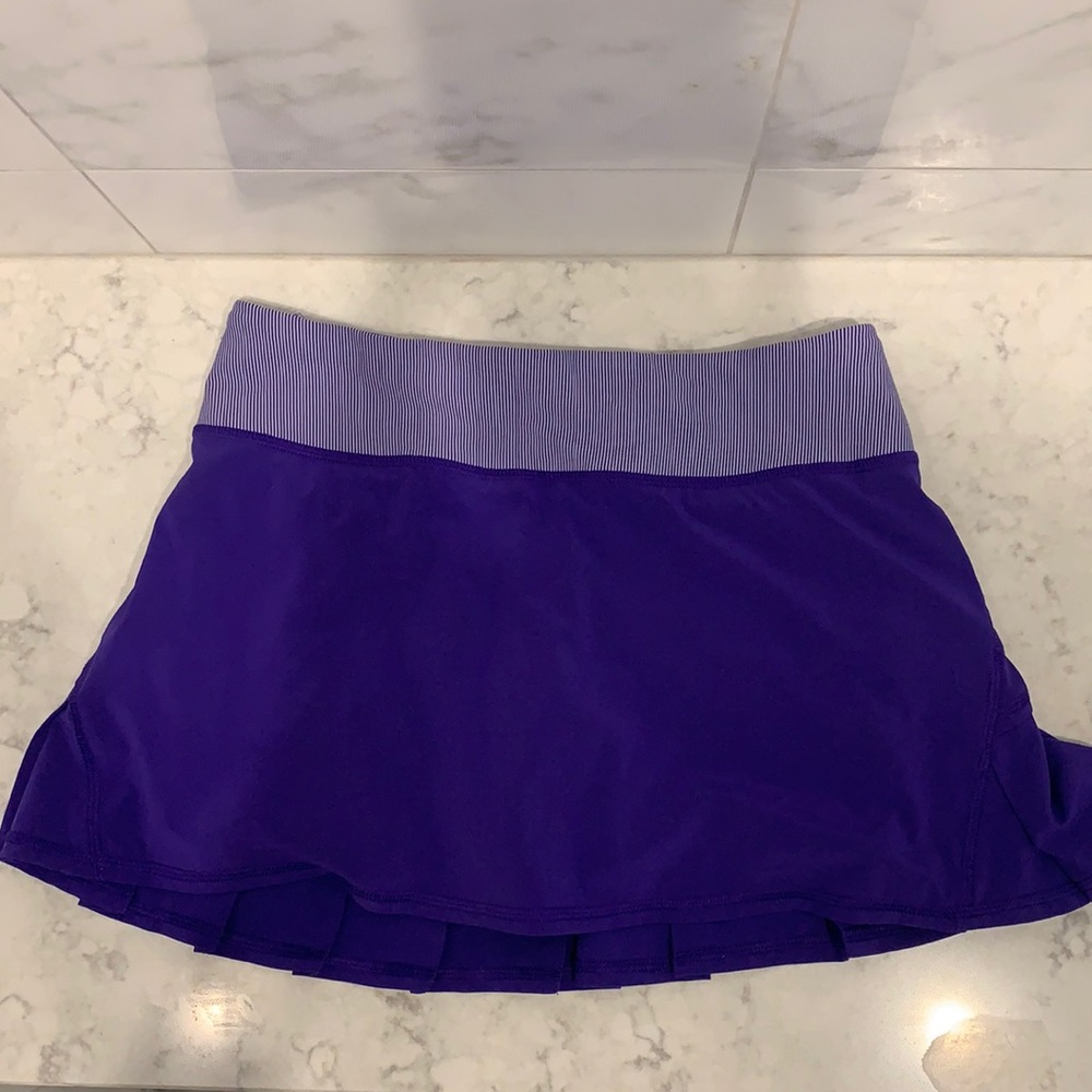 Purple Women’s Lululemon Ruffle Skirt